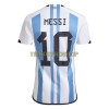 Original Fußballtrikot Argentinien Messi 10 Heimtrikot WM 2022 Für Herren